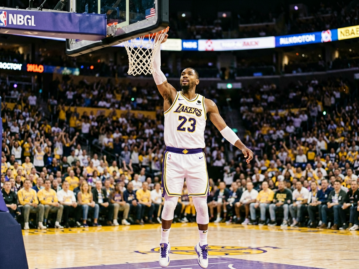 NBA赛场精彩瞬间